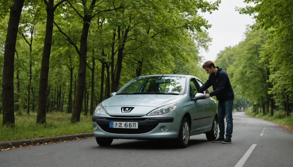 206 moteur tourne mais ne démarre pas