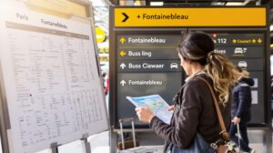 comment aller à fontainebleau depuis paris