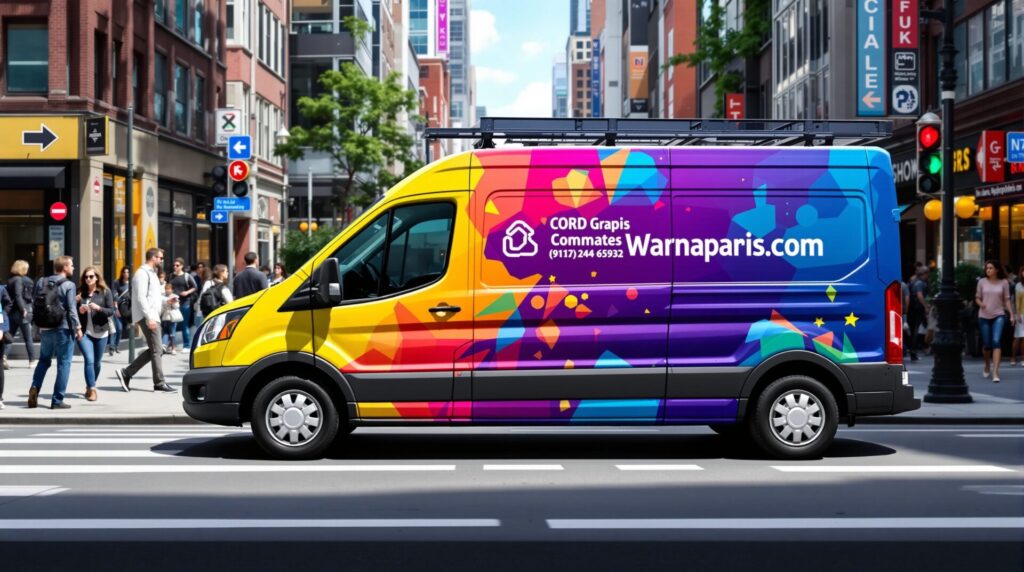 flocage vehicule utilitaire