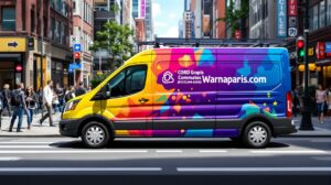 flocage vehicule utilitaire