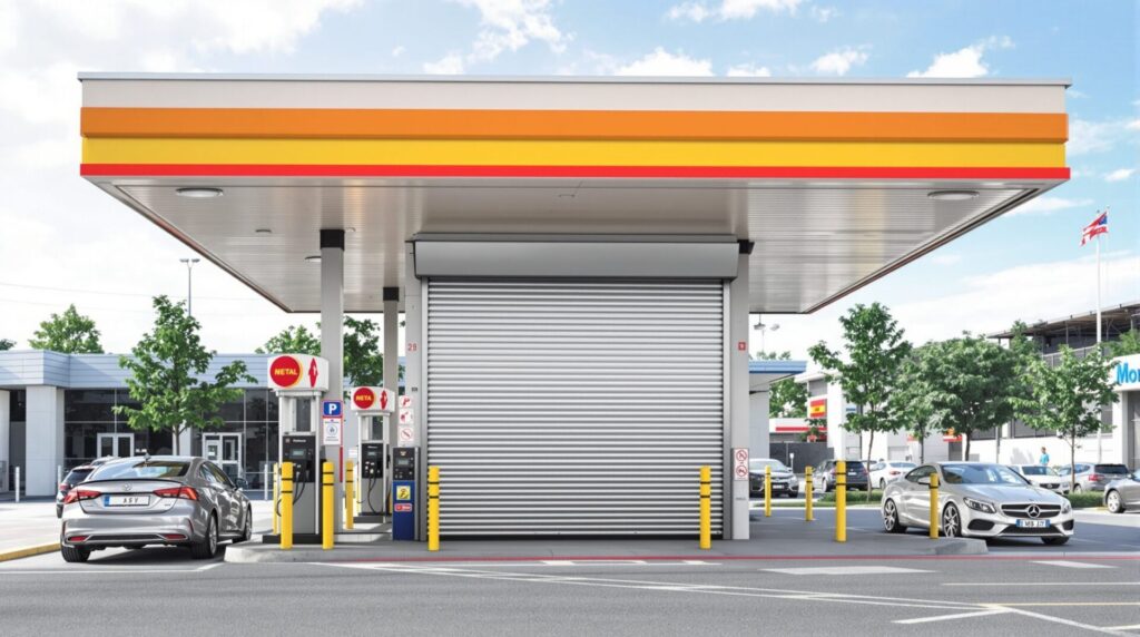 Avantages des rideaux métalliques pour les stations-service