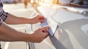 marquage véhicule magnétique