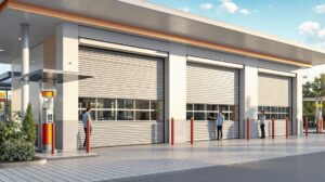 avantages des rideaux métalliques pour les stations-service